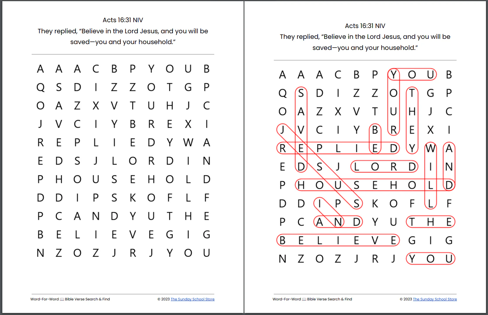 25 Free Bible Word Search Puzzles [PDF Printable Download] - Image 4