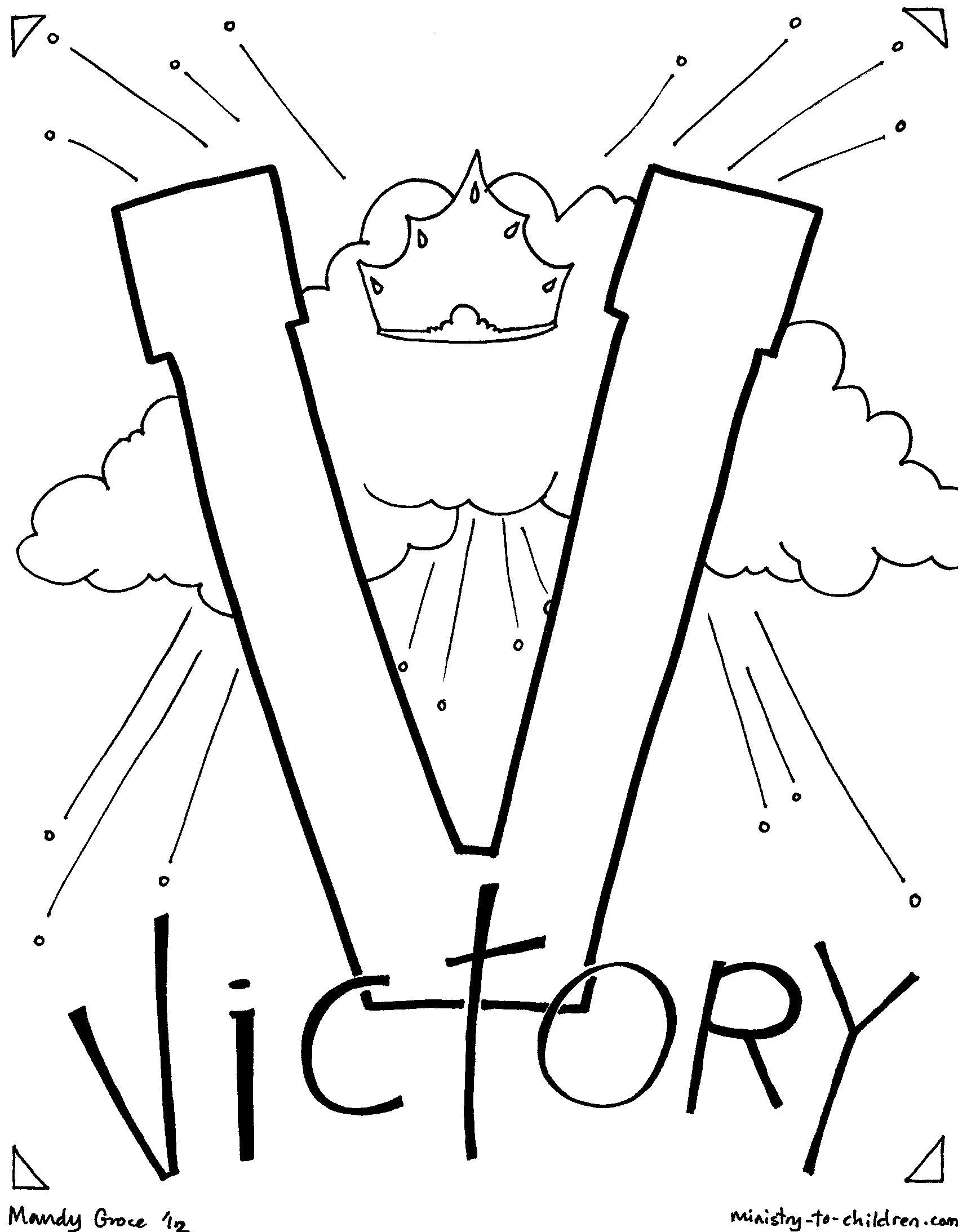 Bible Alphabet Coloring Pages (26 pages) download only - Image 30