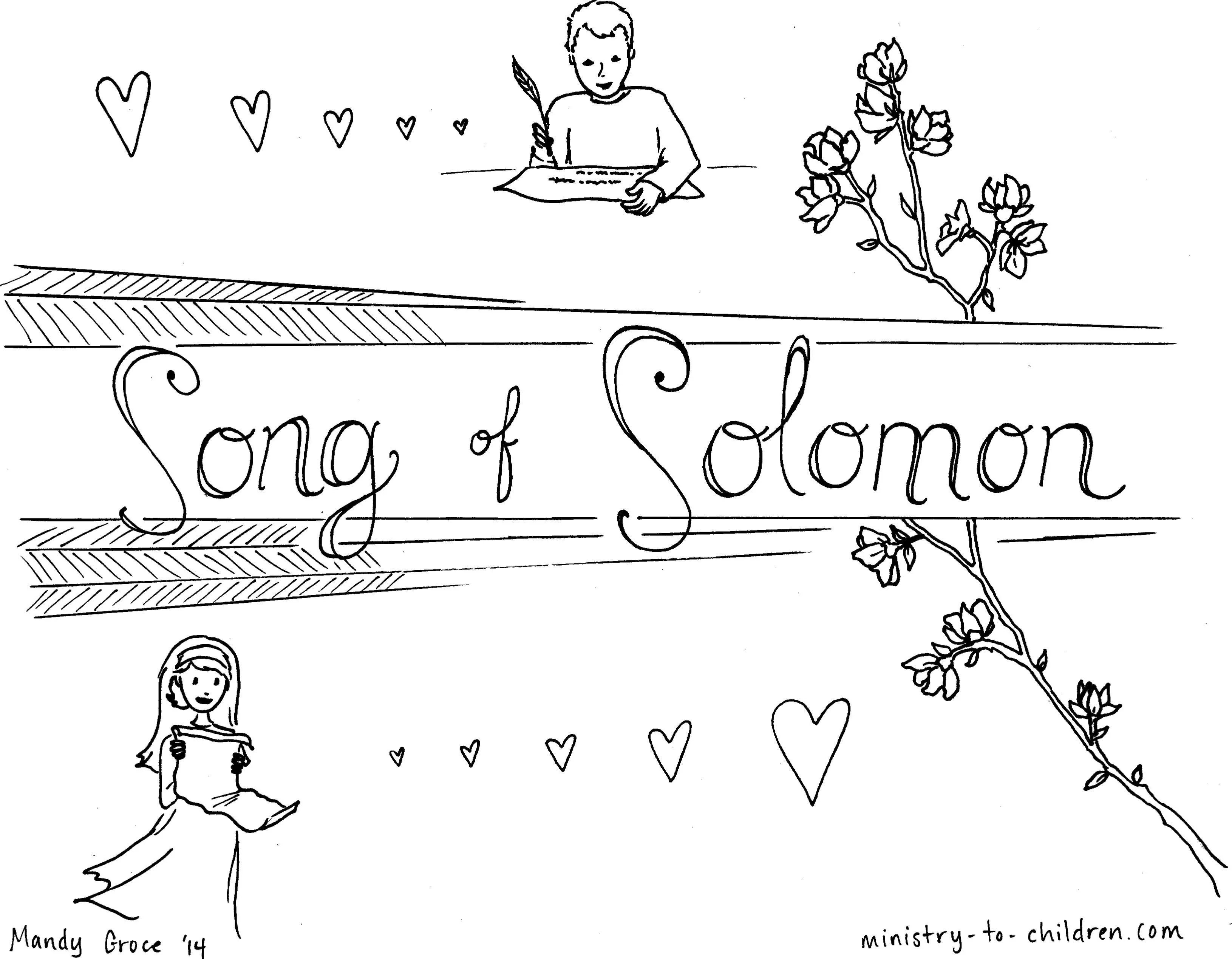 Books of the Bible Coloring Book - 66 Pages  (download only) - Image 50