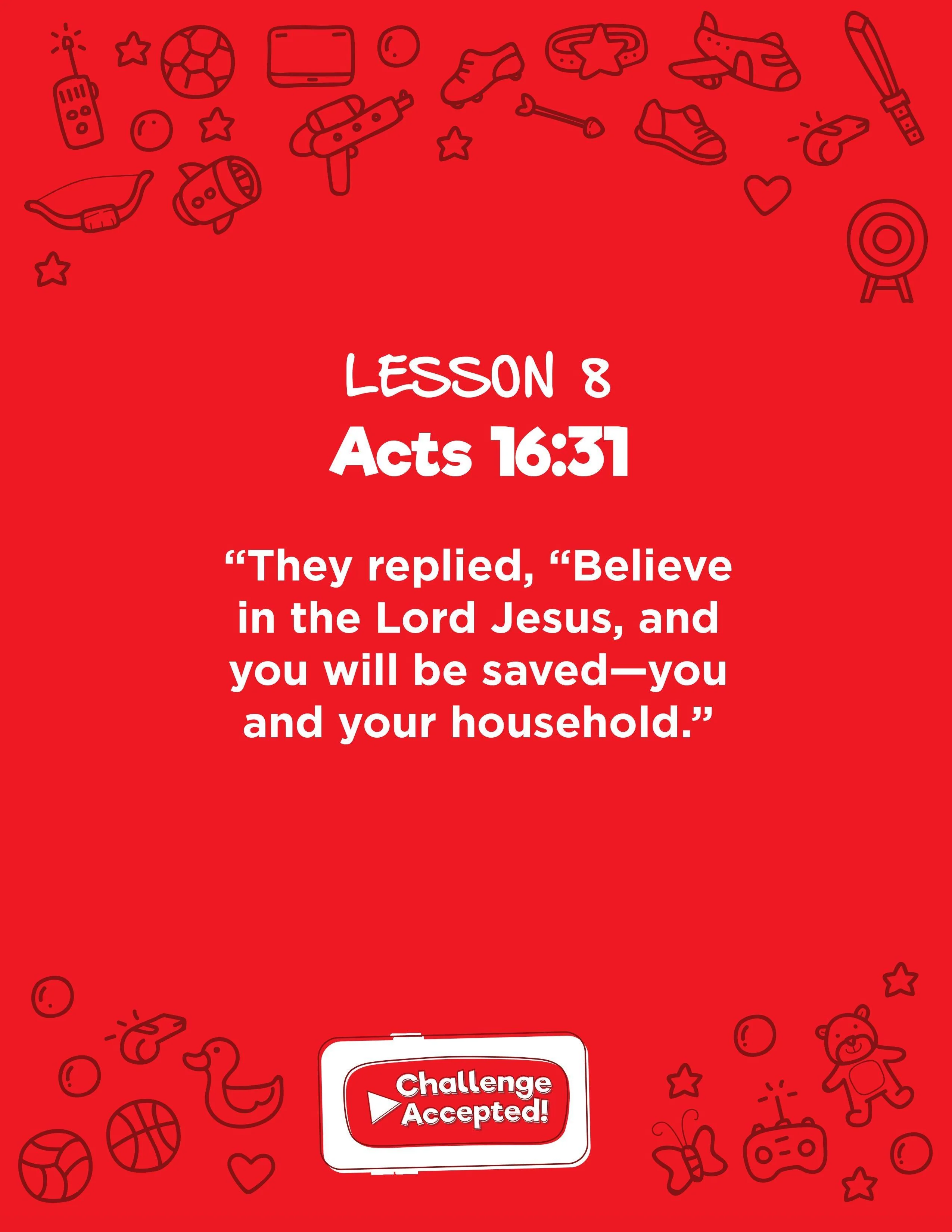 Challenge Accepted: 8-Week Children's Ministry Curriculum - Image 10