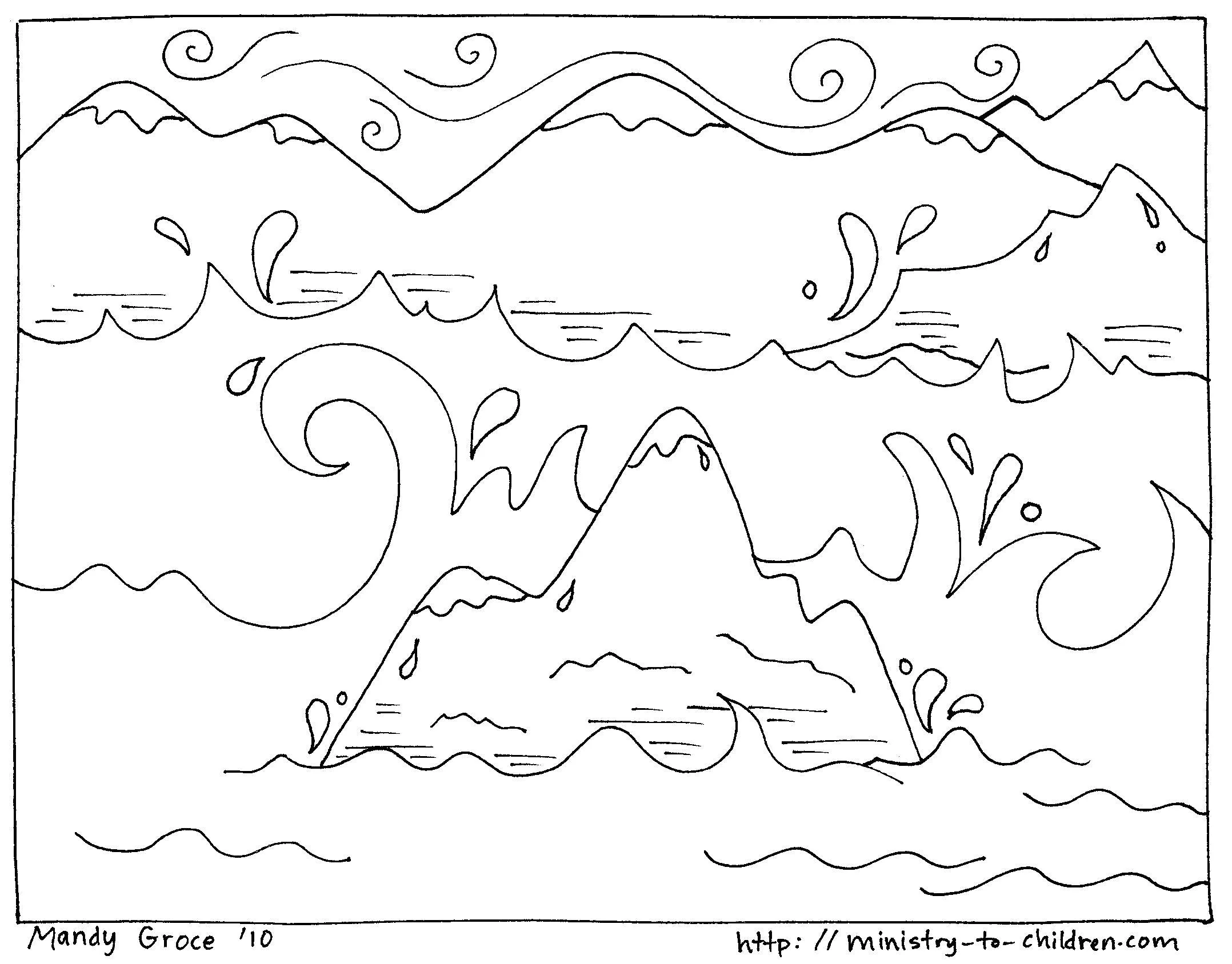 God's Good Creation - 23 Page Coloring Book & Teacher Talking Points - Image 10