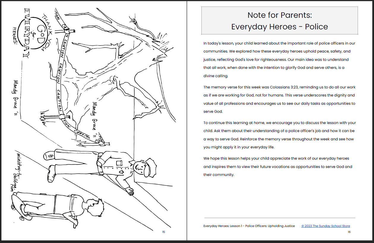 Everyday Heroes: 5-Week Children's Ministry Curriculum on the Value of Work - Image 14