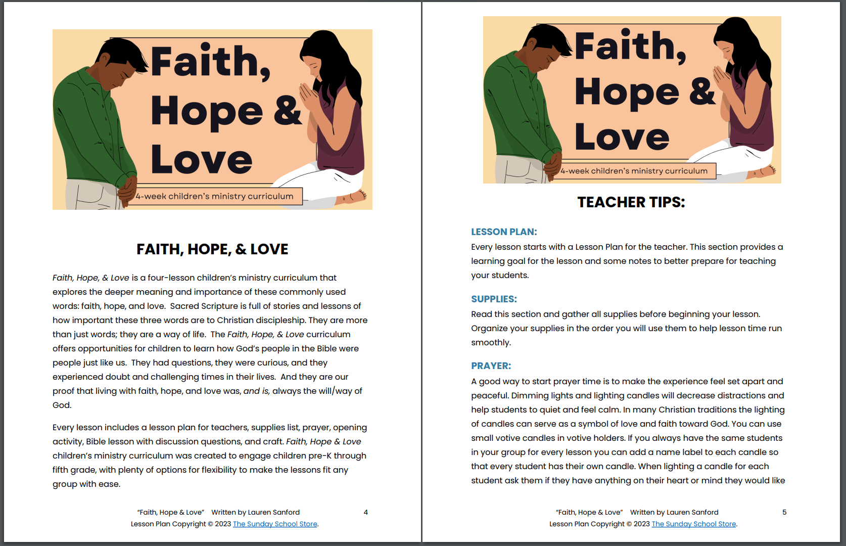 Faith, Hope, & Love: 4-Week Children’s Ministry Curriculum from 1 Corinthians 13:13 - Image 5