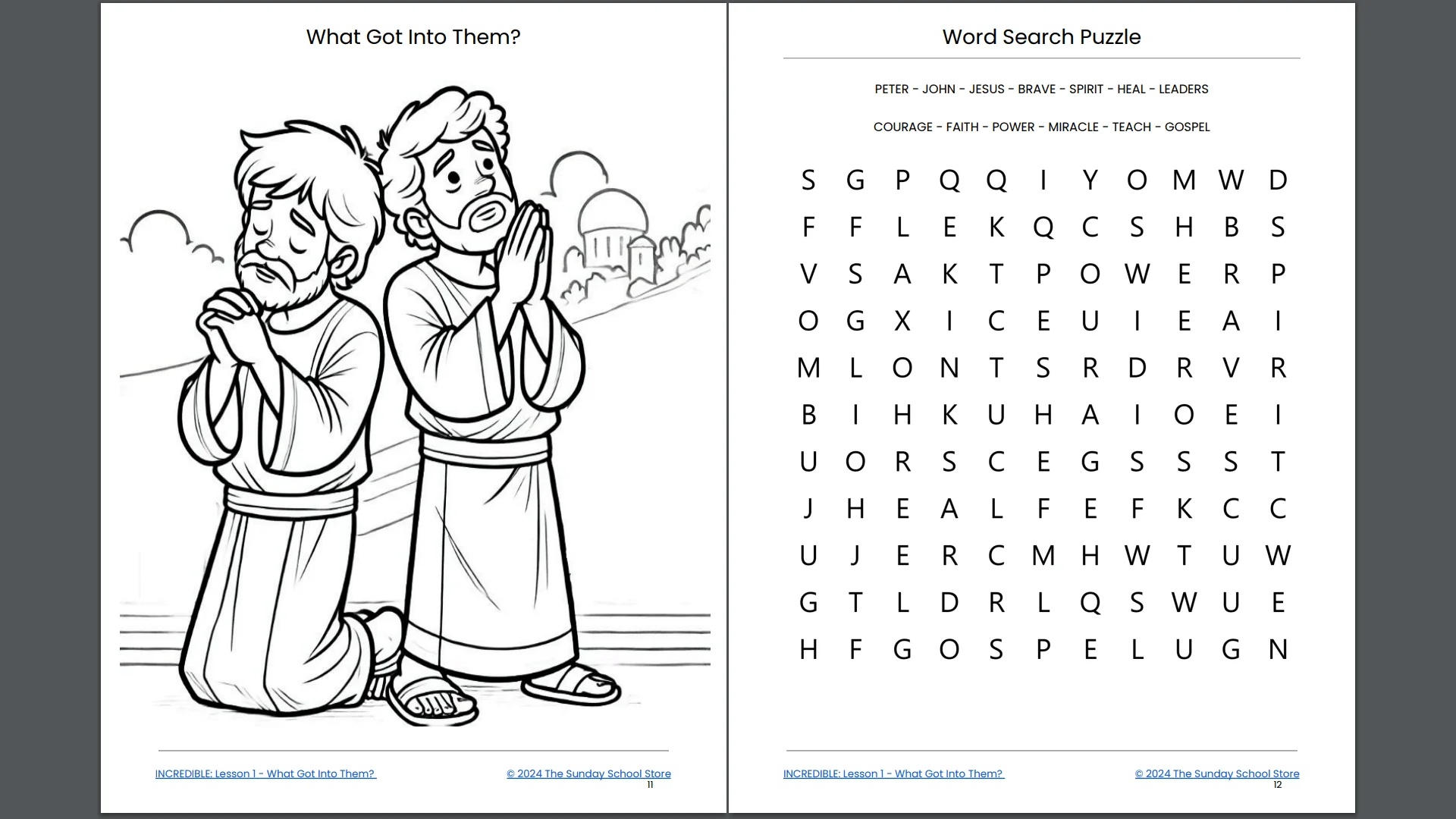 Incredible: 4-Lesson Sunday School Curriculum for Children's Ministry - Image 3