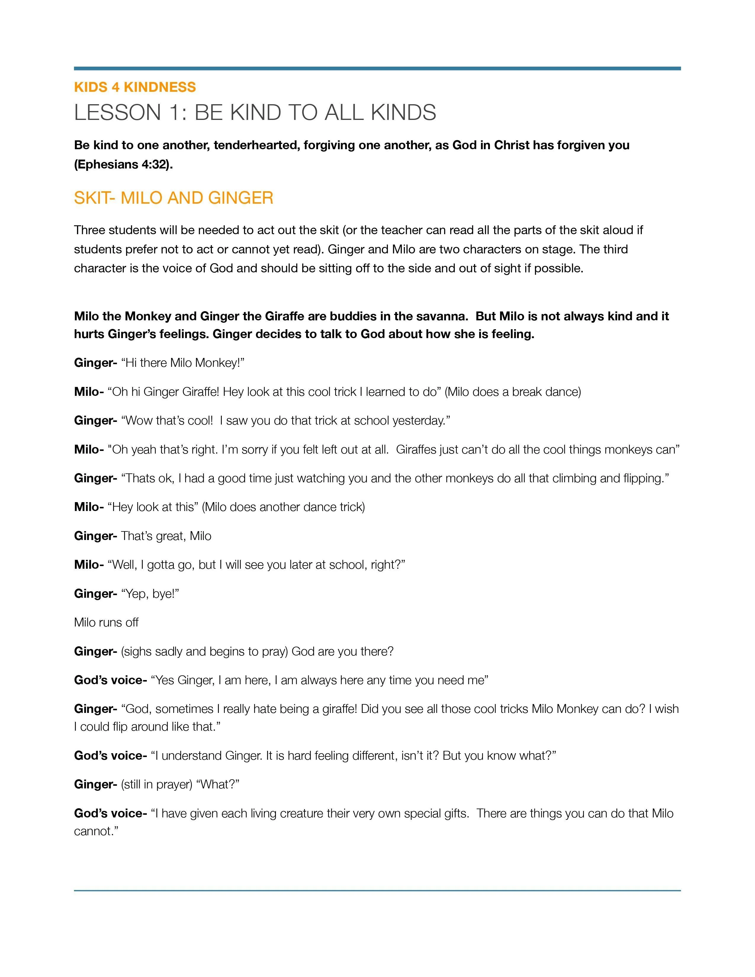 Kids 4 Kindness: 4-Week Children's Ministry Curriculum - Image 12