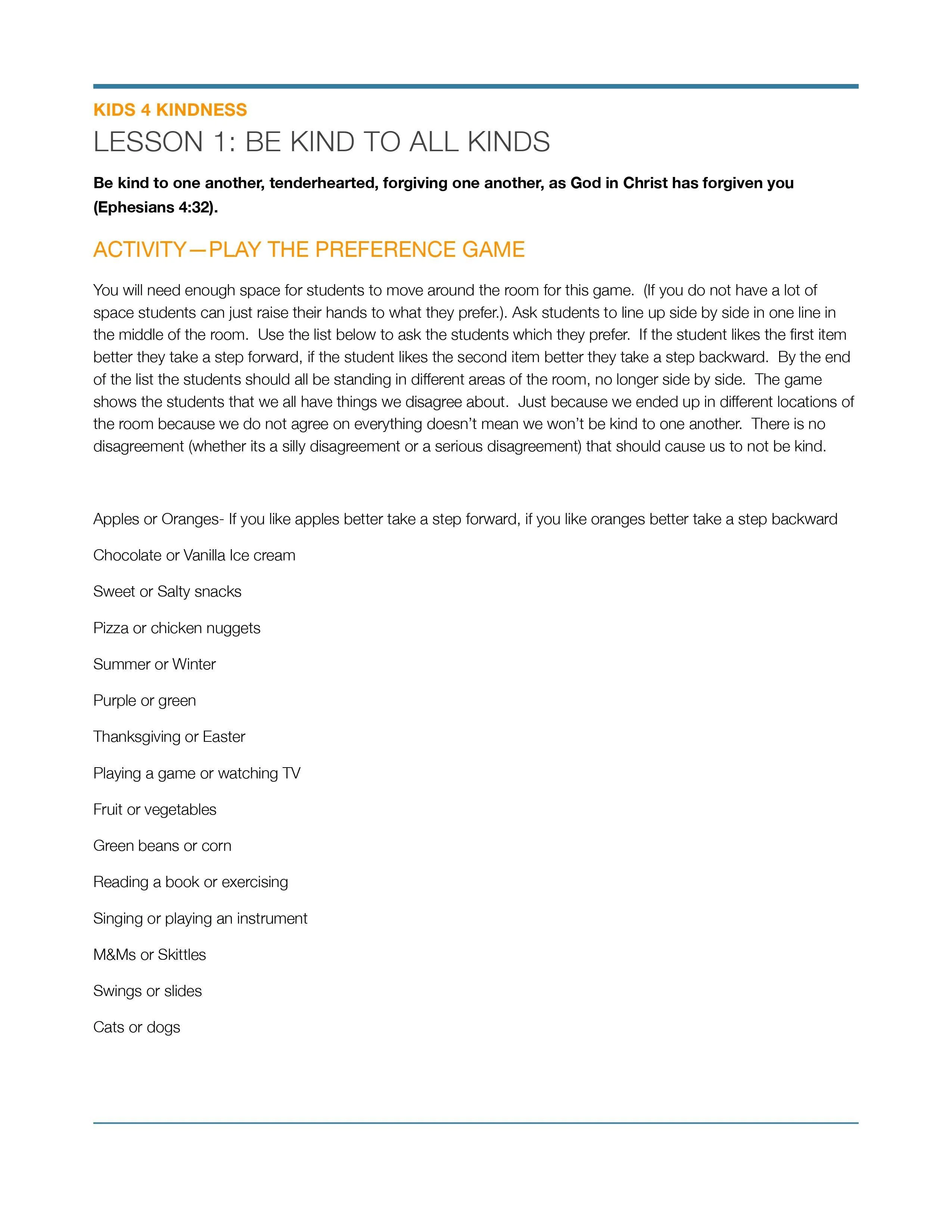 Kids 4 Kindness: 4-Week Children's Ministry Curriculum - Image 8