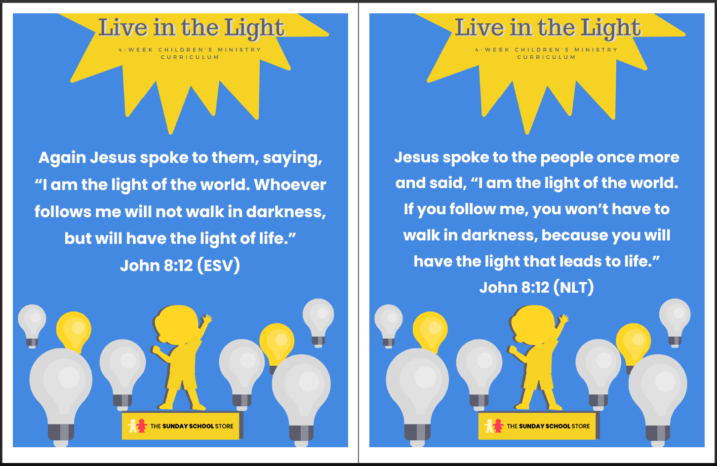 Live the Light: 4-Week Children's Ministry Curriculum - Image 5