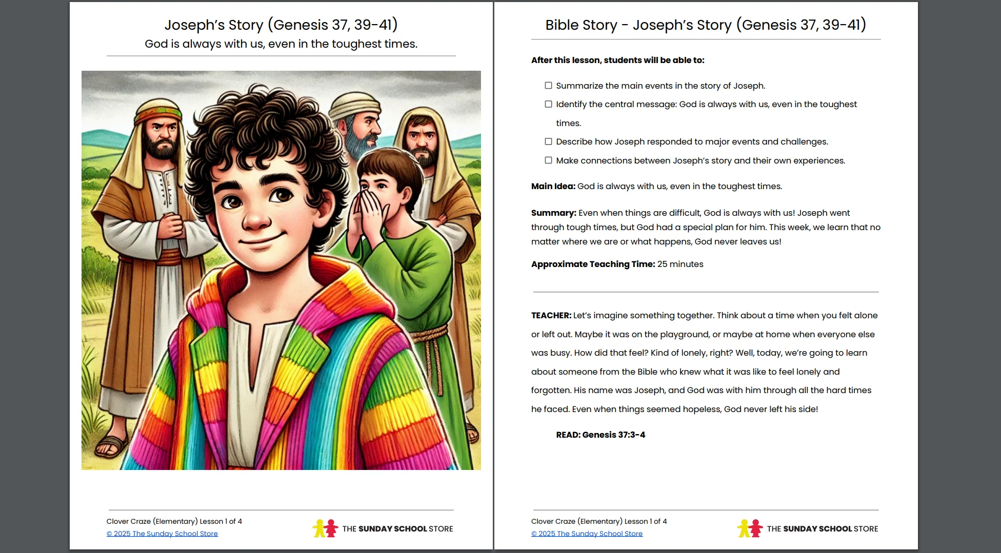 NEW Clover Craze: 4-Week Children's Ministry Curriculum (Age 6-12) St. Patrick's Day - Image 6