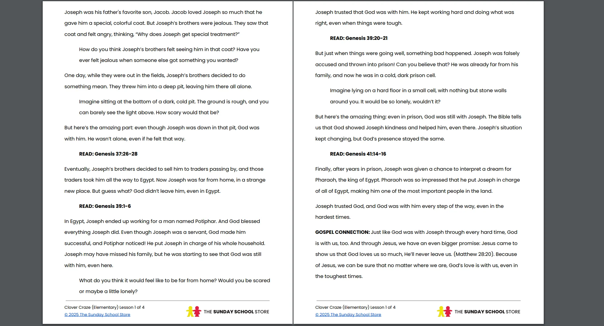 NEW Clover Craze: 4-Week Children's Ministry Curriculum (Age 6-12) St. Patrick's Day - Image 8
