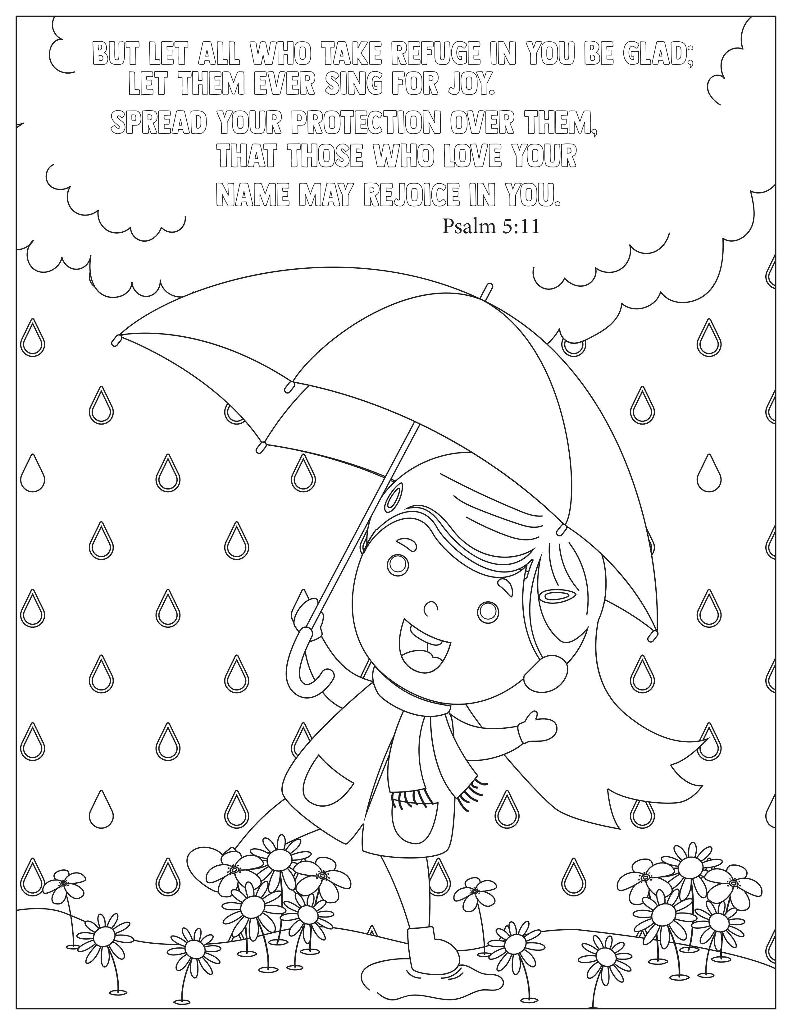 Book of Psalms: 37 Page Bible Coloring Book  (download only) - Image 20