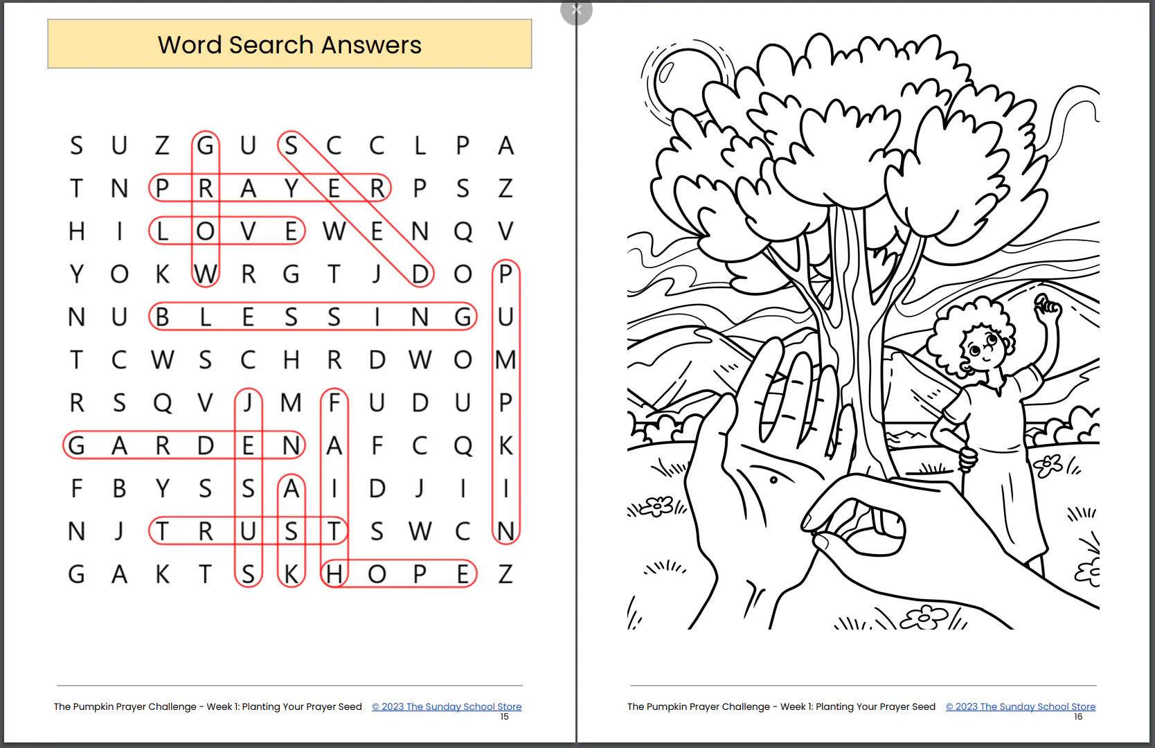 Pumpkin Prayer Challenge: 4-Lesson Sunday School Curriculum for Kids - Image 6