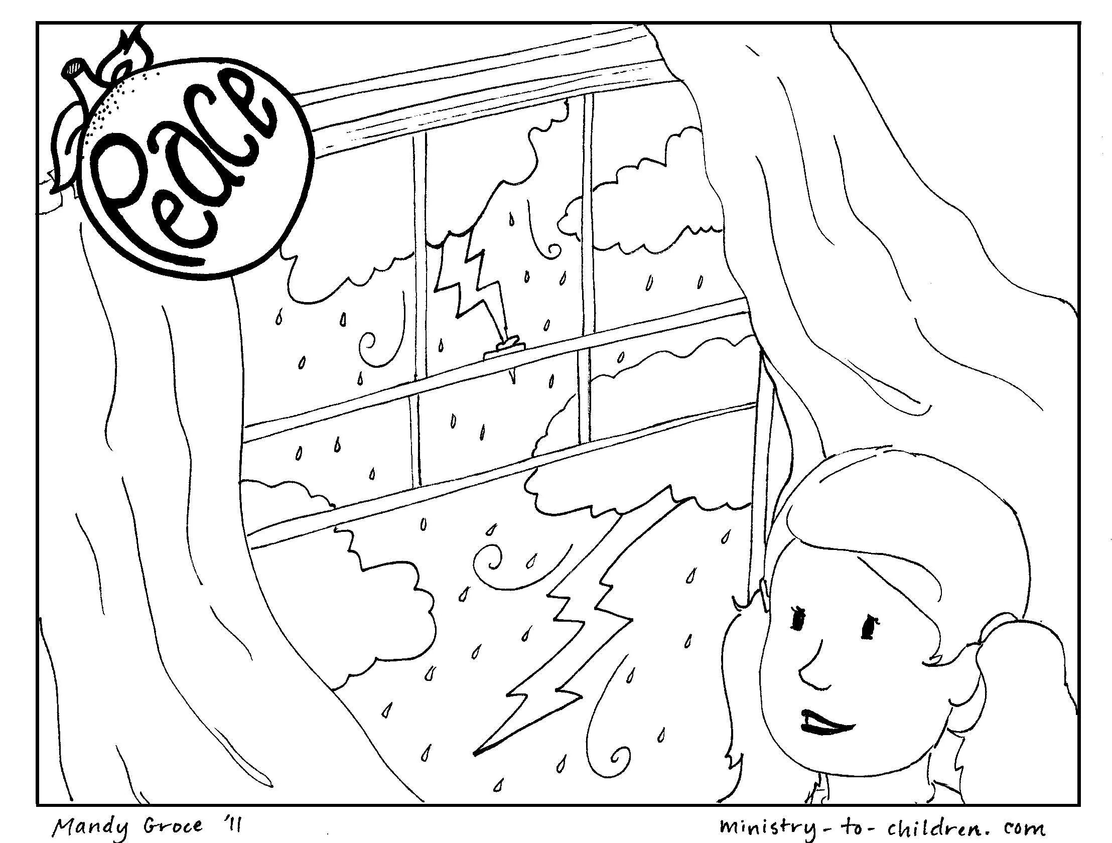 The Fruit of the Spirit Coloring 10-Page Download - Image 11
