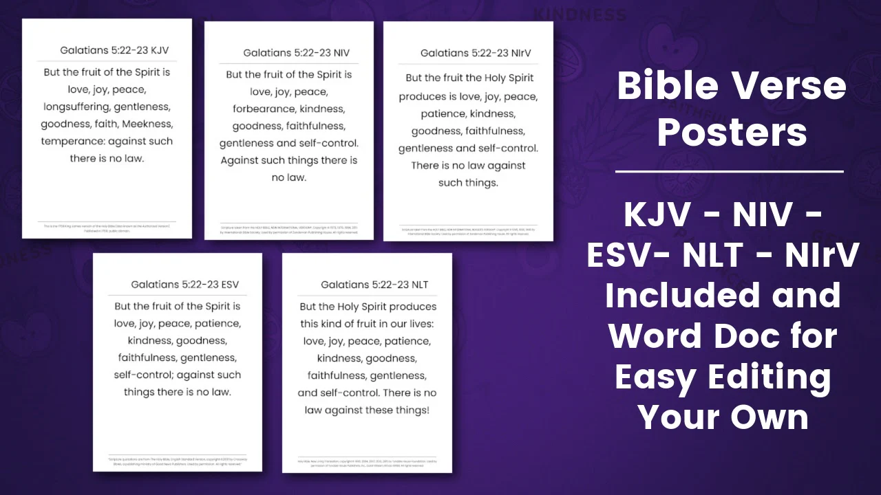 The Fruit of the Spirit: 9-Week Preschool Ministry Curriculum (ages 3-5) - Image 5
