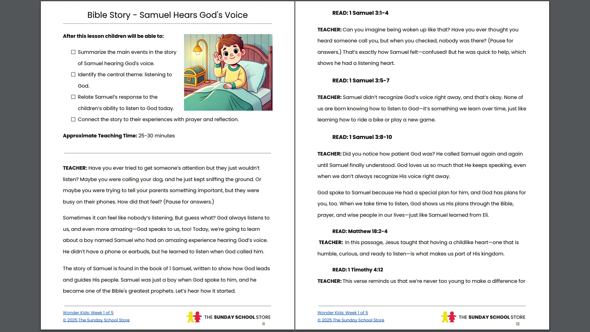 Wonder Kids: 5-Week Children's Ministry Curriculum (ages 6-12) - Image 5