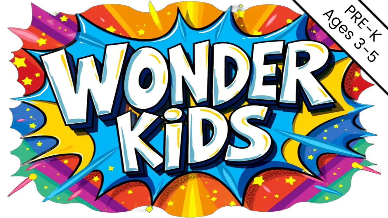 Wonder Kids PreK 5-Week Preschool Curriculum (ages 3-5)